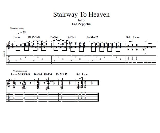 Stairway photo tab